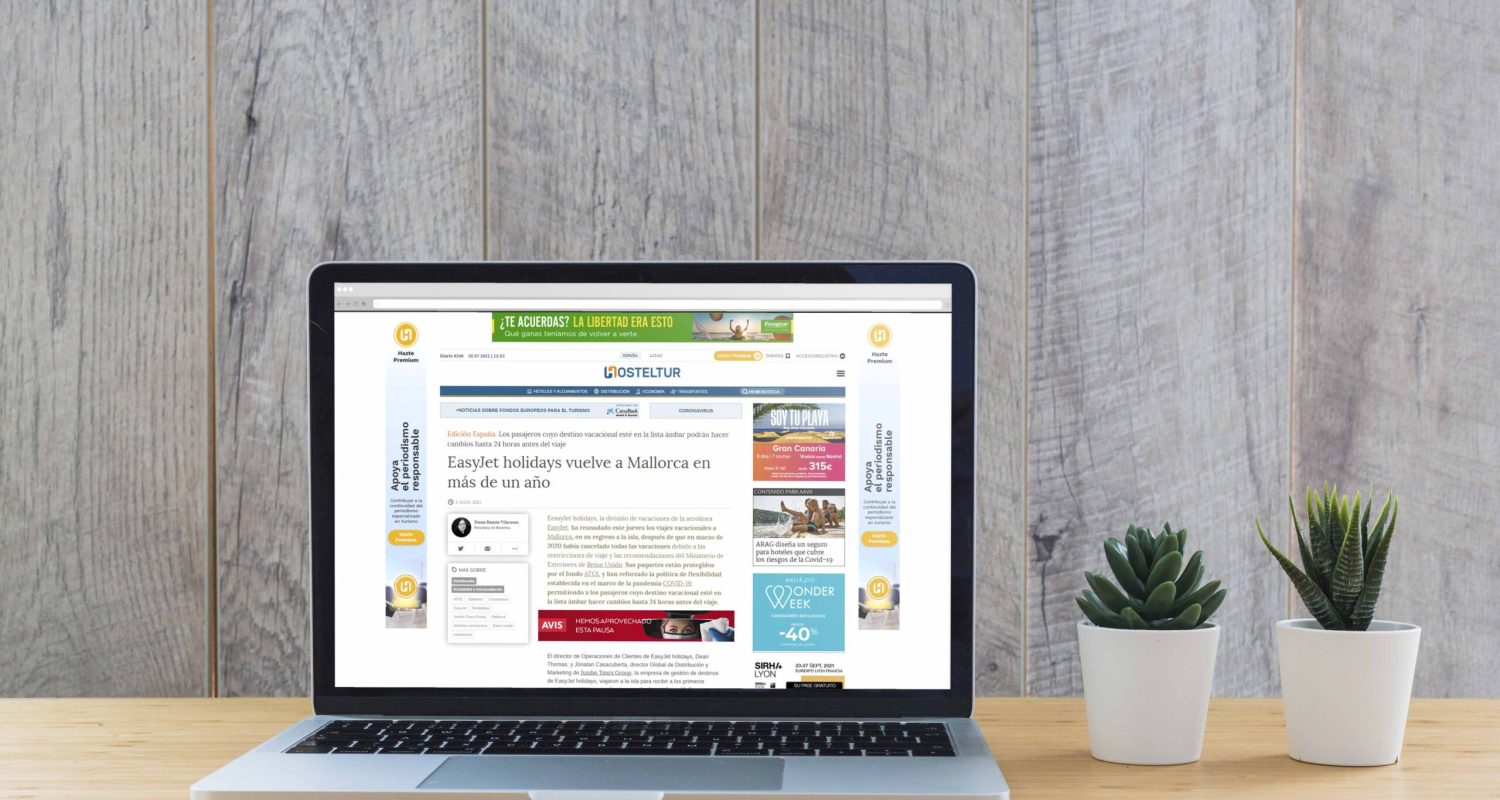Noticia easyJet Hosteltur